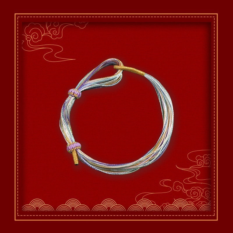 Children's Dragon Boat Festival Colorful Rope Chic Carrying Strap Batch Bracelet