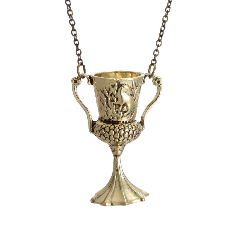 Men's Potter Vintage Holy Grail Films Television Necklaces