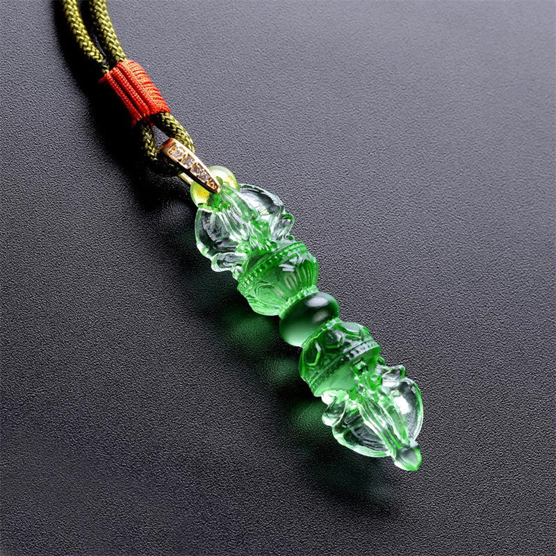 Women's & Men's Stone Diamond Monster Subduing Club Couple Necklace