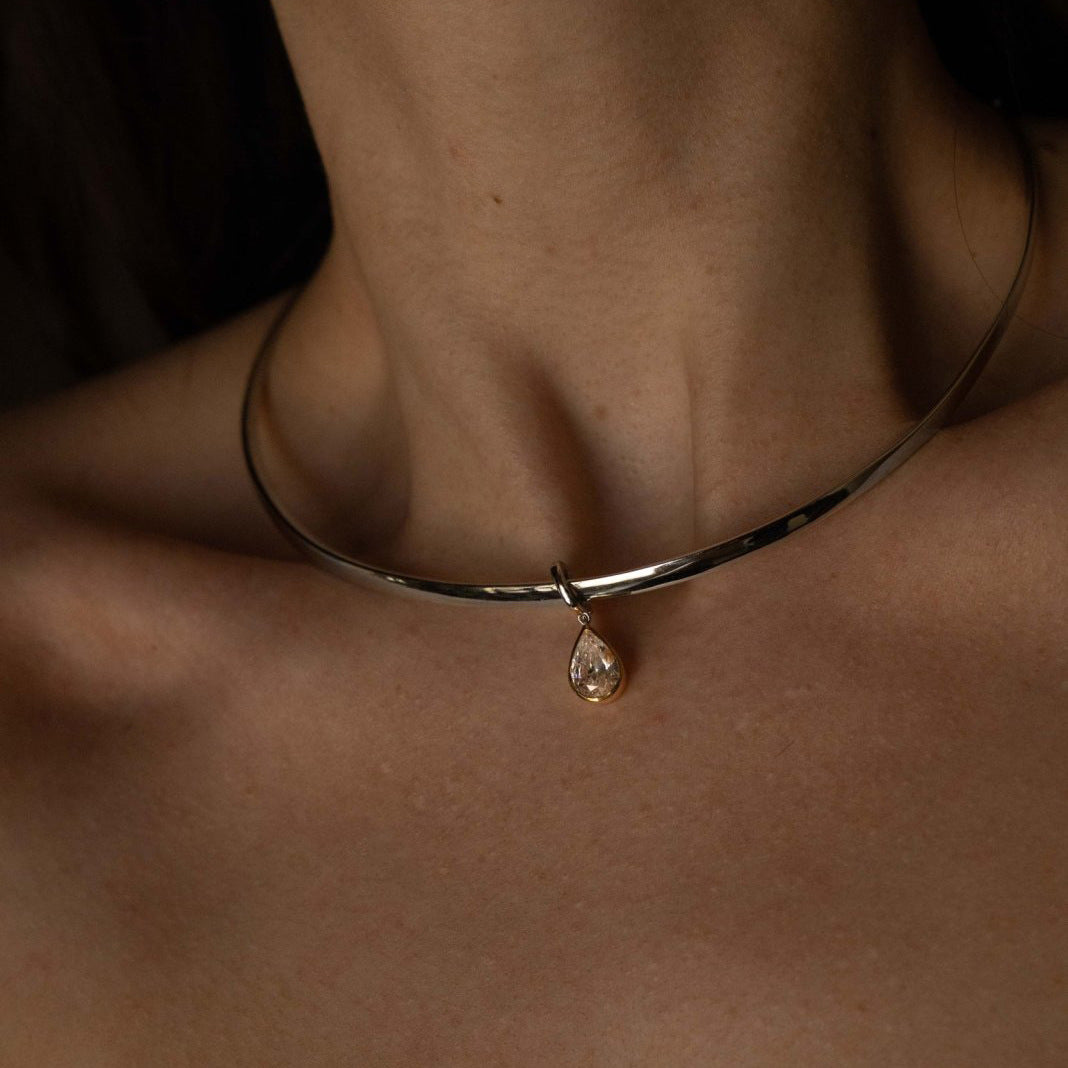Diamond Choker Female Light Luxury Temperament Niche Fine Design Collar