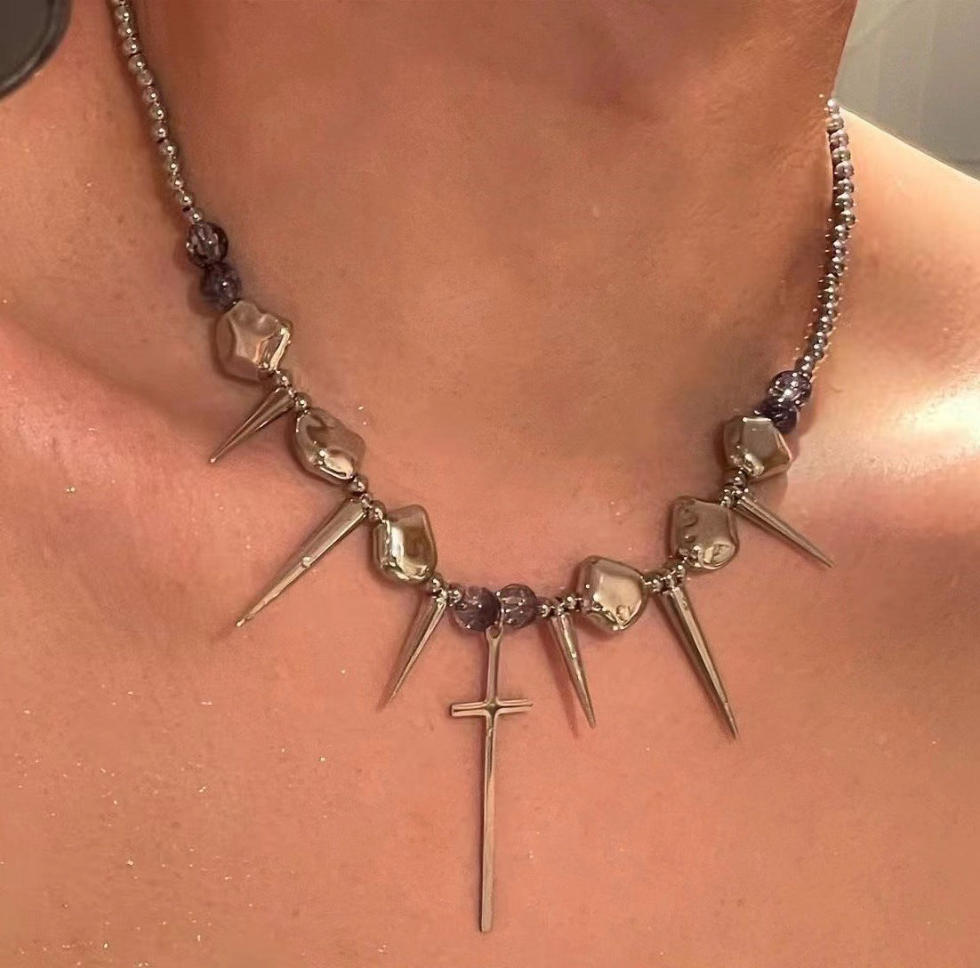 Men's Punk Street High-grade Clavicle Chain Asian Culture Necklaces