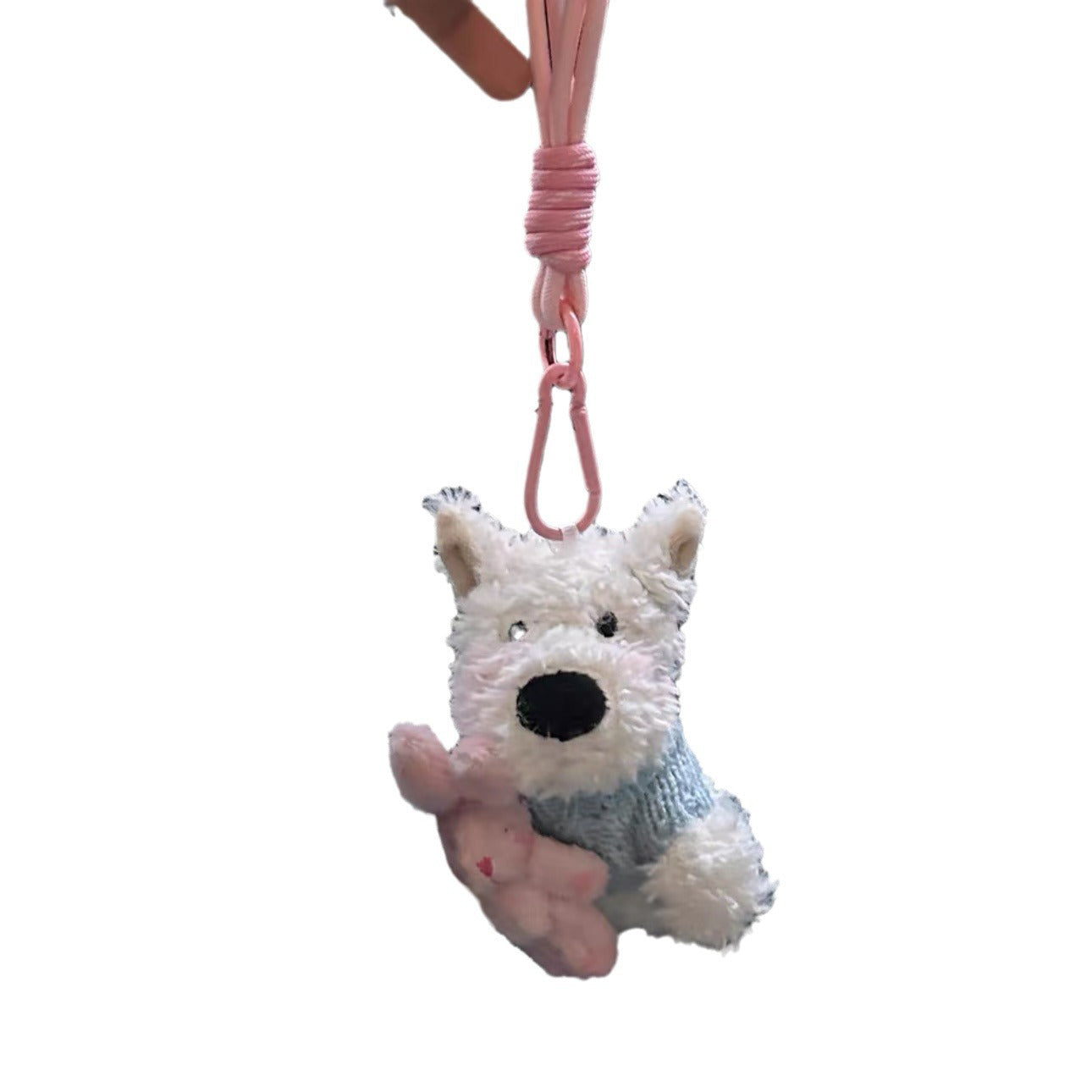 Highland Scrawled Puppy Plush Doll Backpack Cute Hanging Ornaments