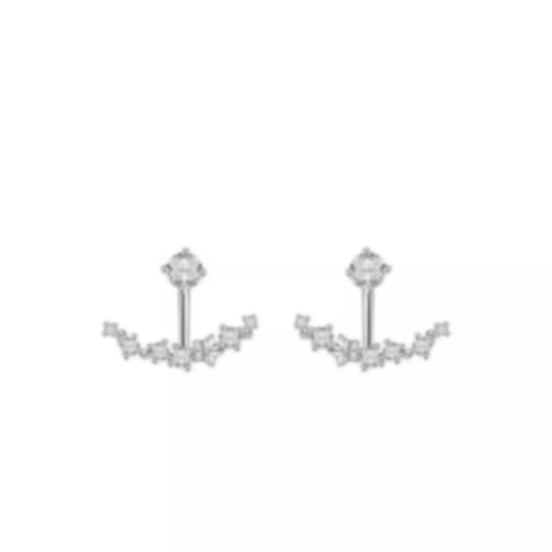 Women's Ear Design High-grade Light Luxury Temperament Fashion One Earrings