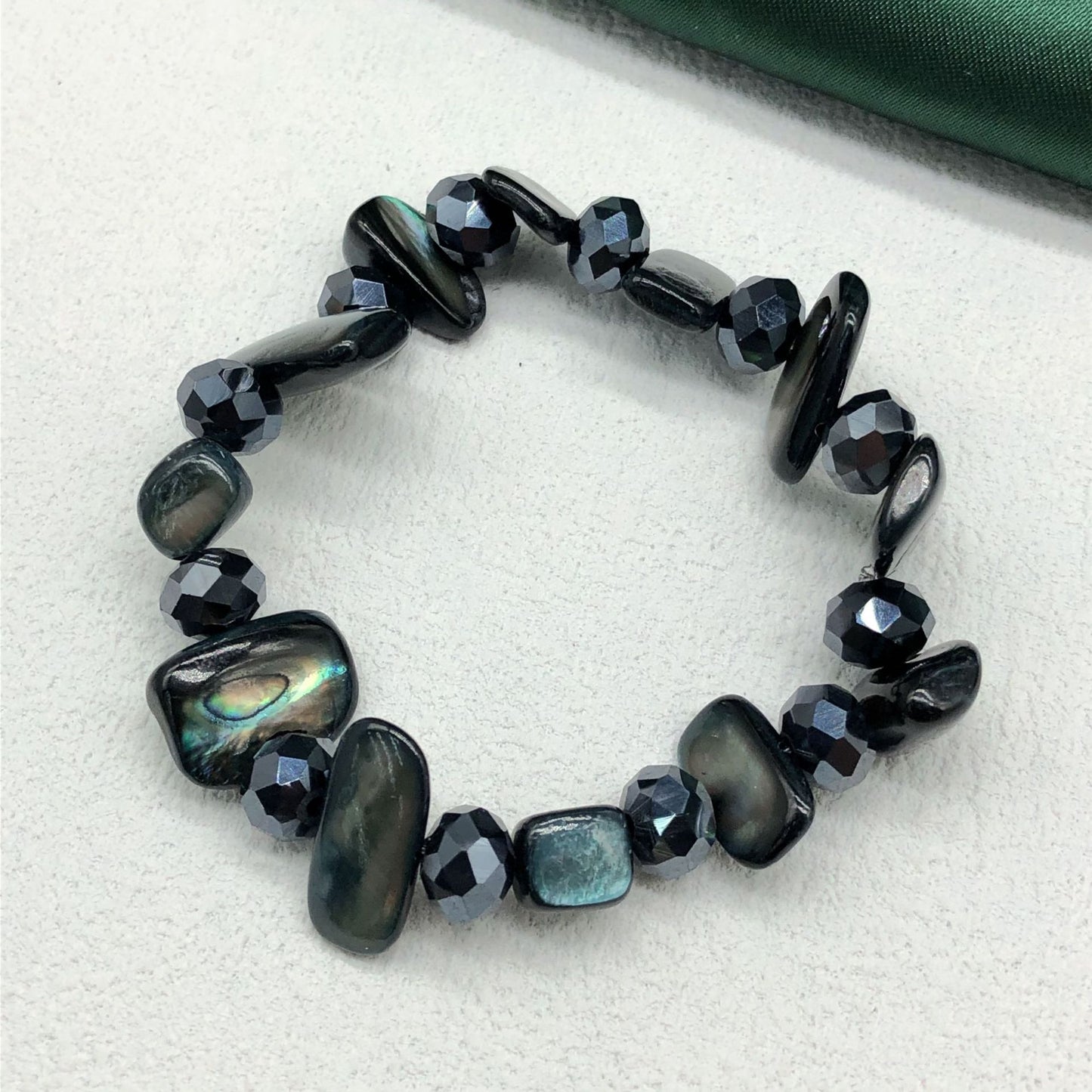 Colorful Dopamine Shell Simple Fresh Elastic String Various Bracelet