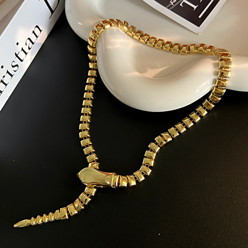 Women's Cold Style Exaggerating Collarbone Fashion Temperament Necklaces