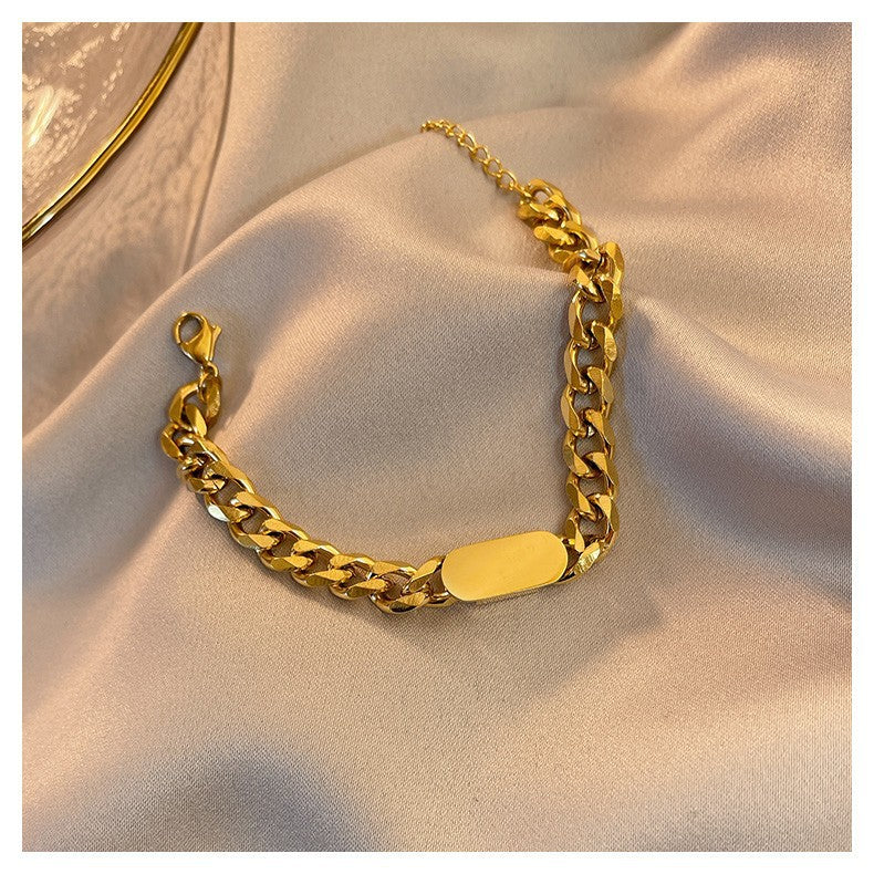 Women's & Men's Couple Gift Personalized Korean Hip Hop Bracelet