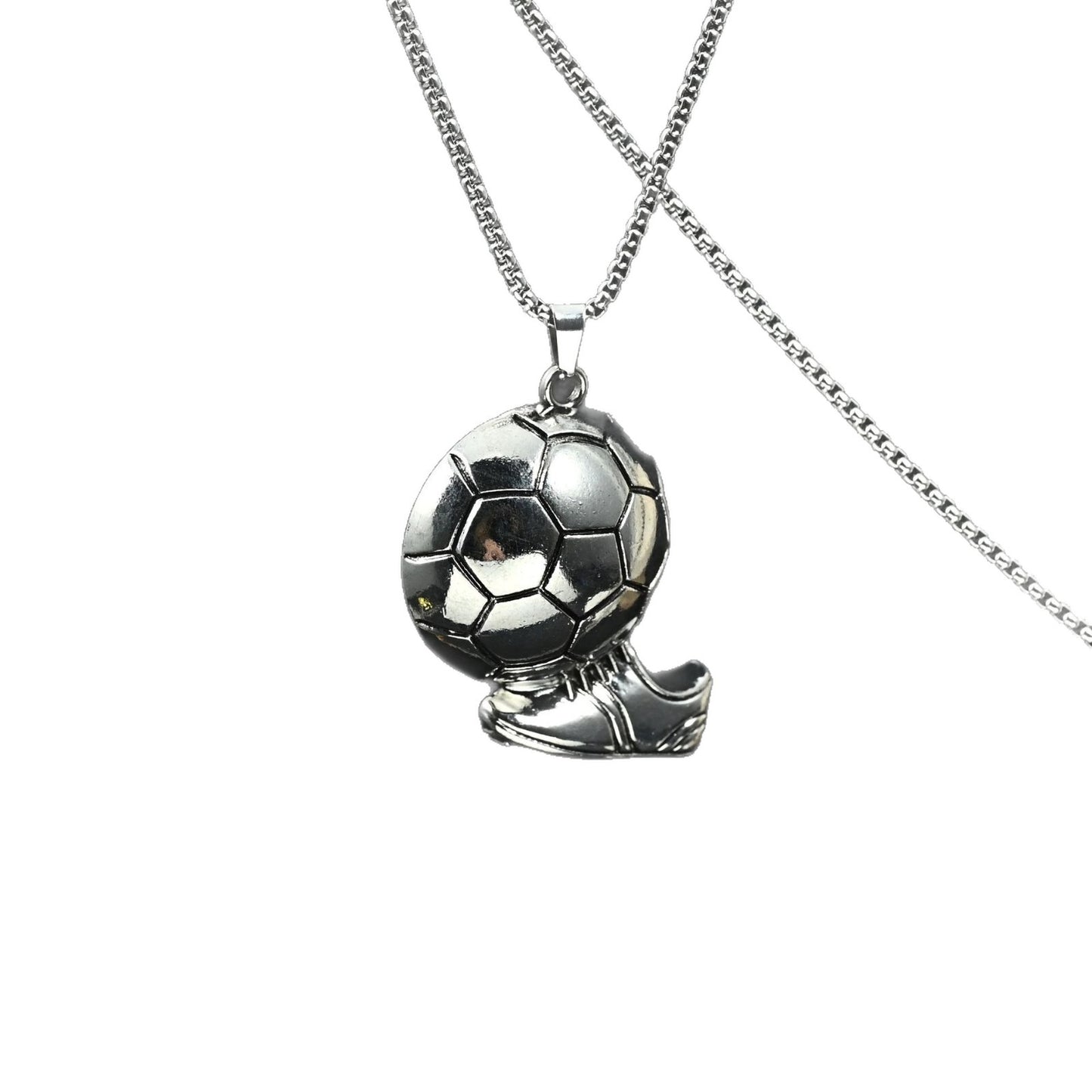 Hip Hop Fashion World Cup Sports Football Shoes Sweater Chain Pendants
