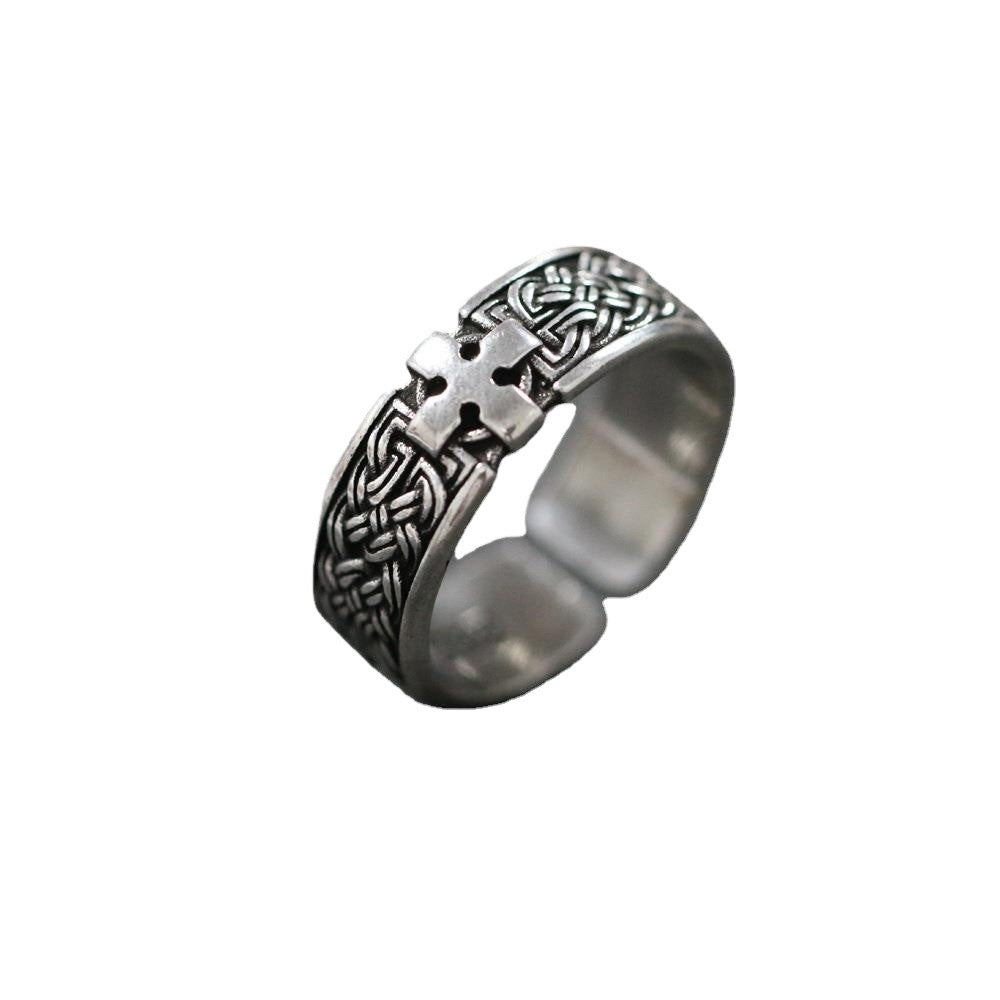 Thai Sier Korean Fashionmonger Four Yuan Celtic Ring