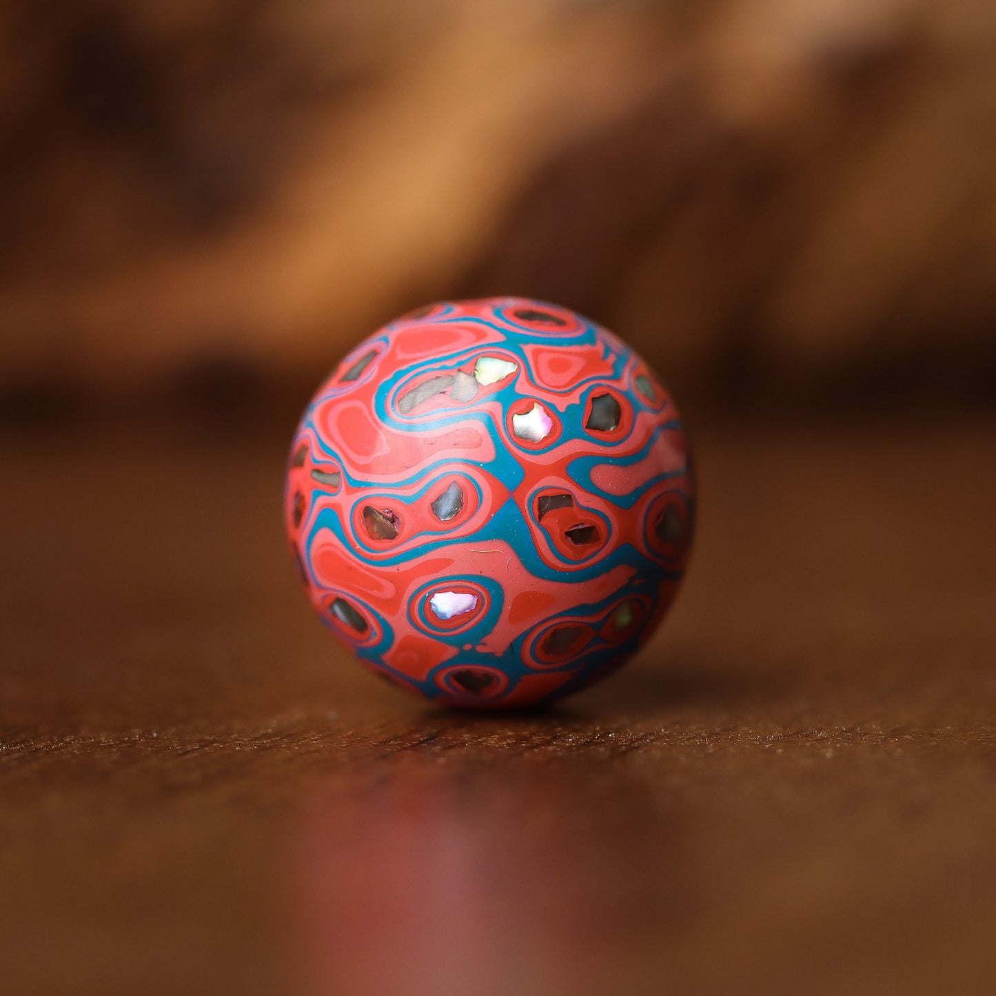 Large Paint Beads Single Bead Fine Bracelet