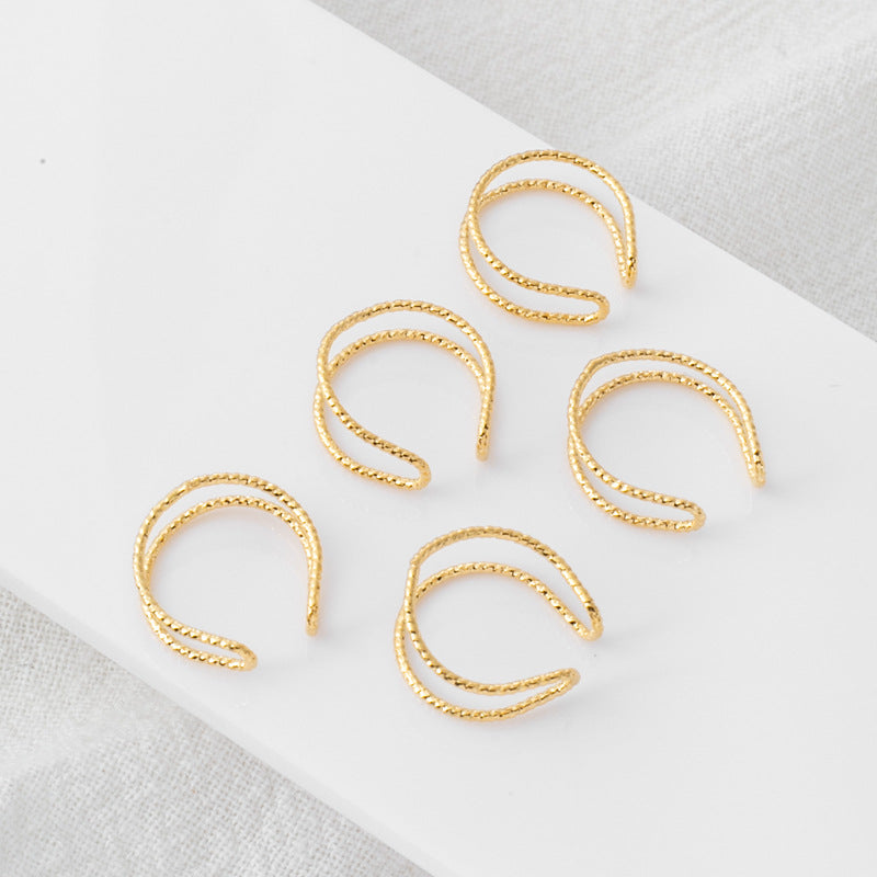 Double Layer Copper Wire Strand Handmade Rings
