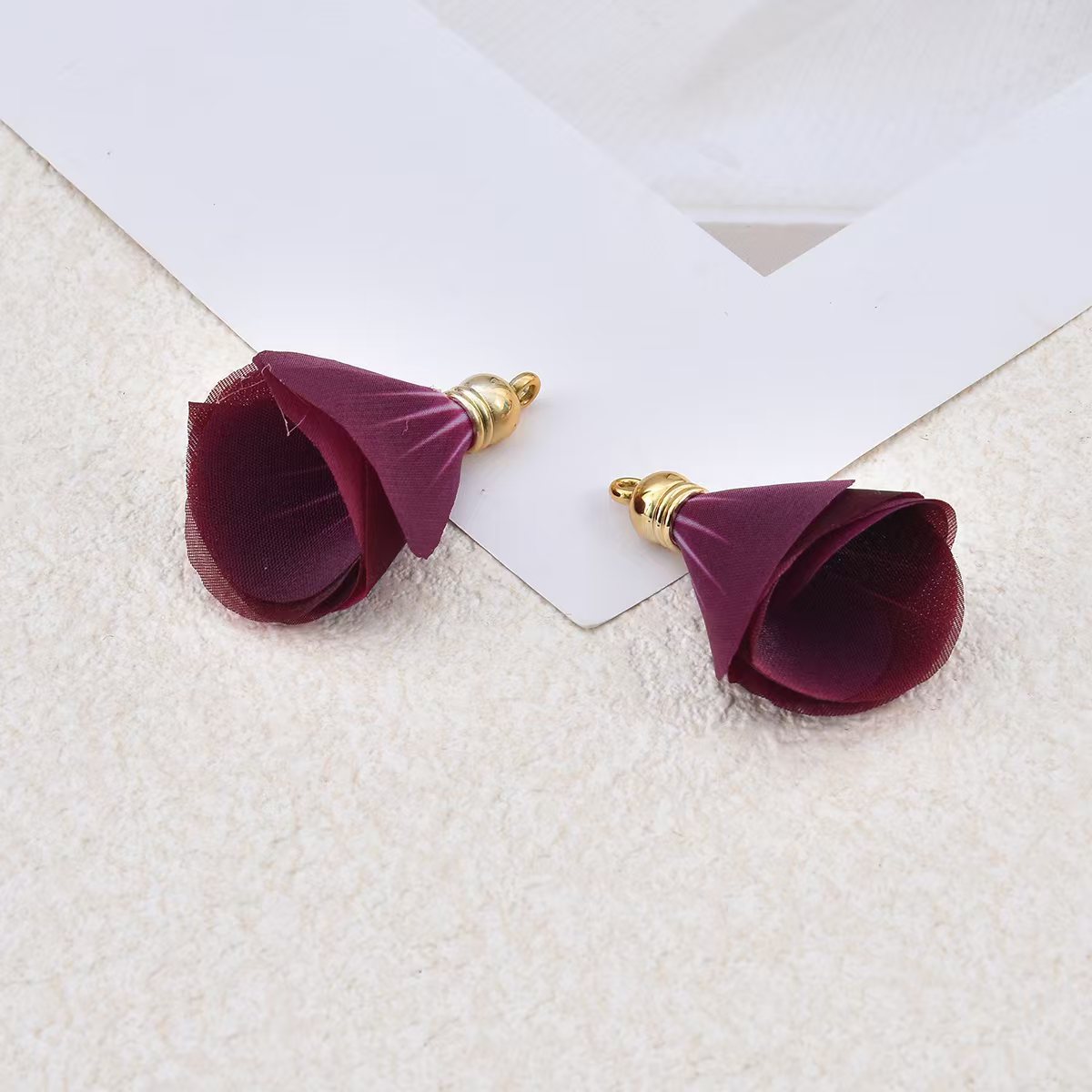 Charming Fashion Gourd Bottom Flower Colorful Jewelry Accessories