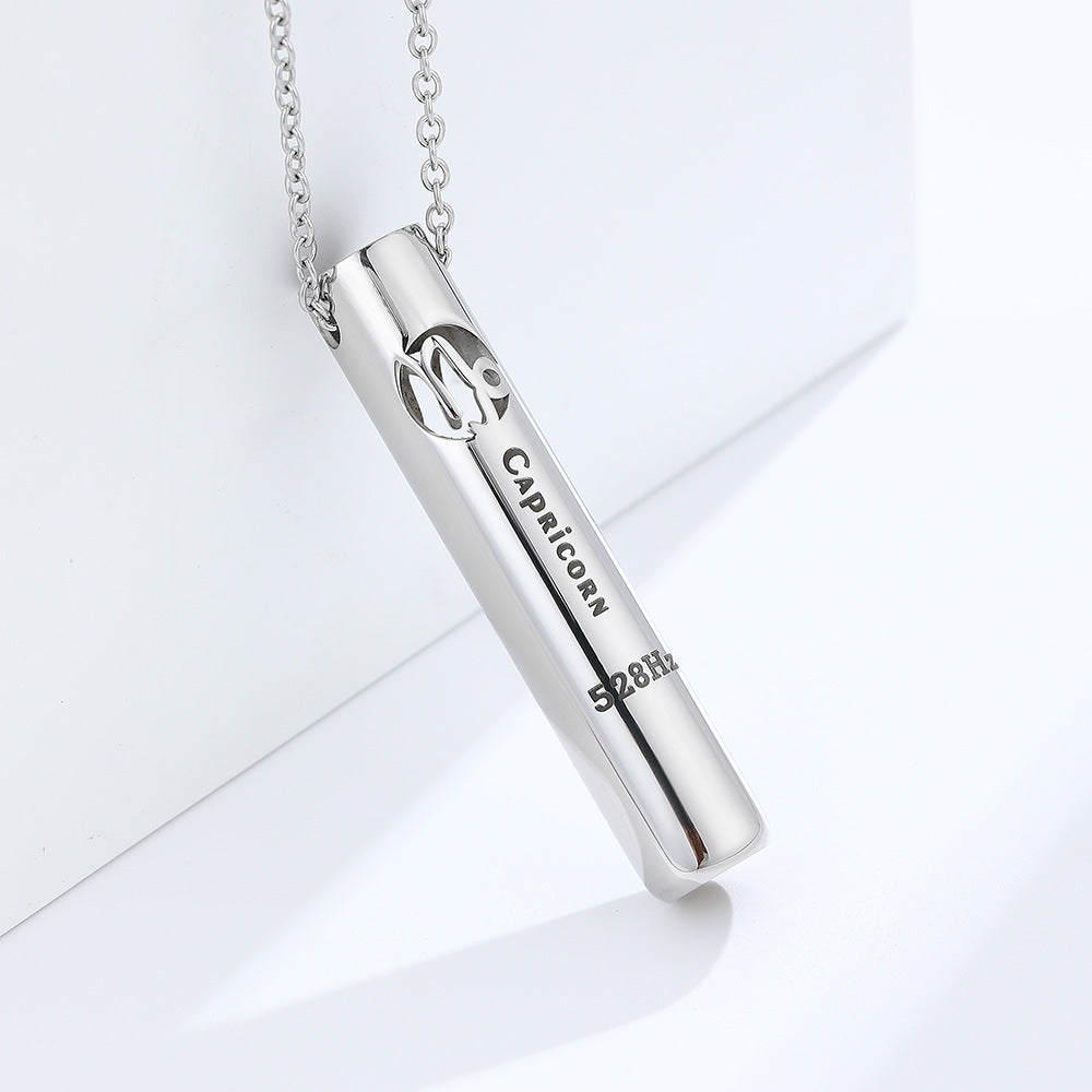 Emergency Rescue Whistle Constellation Meditation Anxiety Necklaces