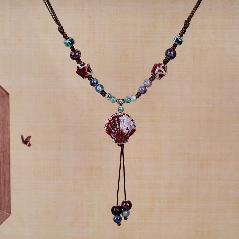 Chinese Ethnic Style Butterfly Niche Ancient Necklaces