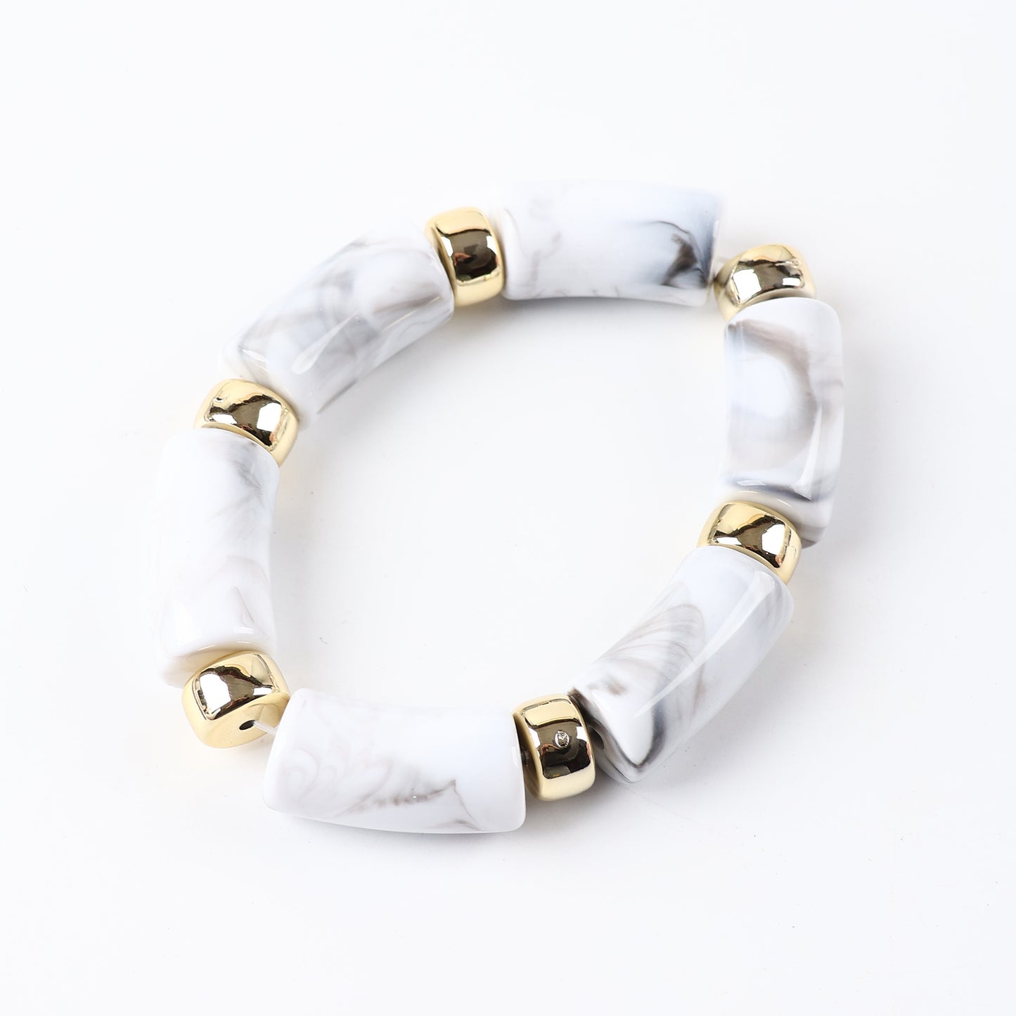 Acrylic Handmade Exaggerated Color Matching Design Bracelet