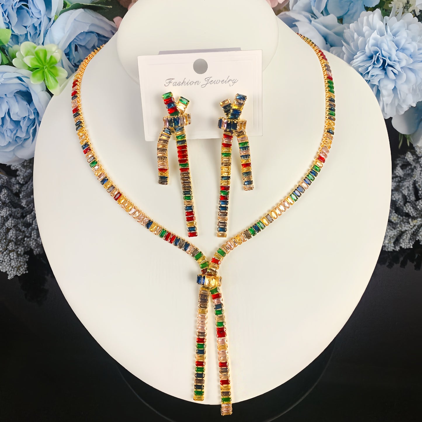 Luxury Light Elegant Zircon Bridal Classic Necklaces