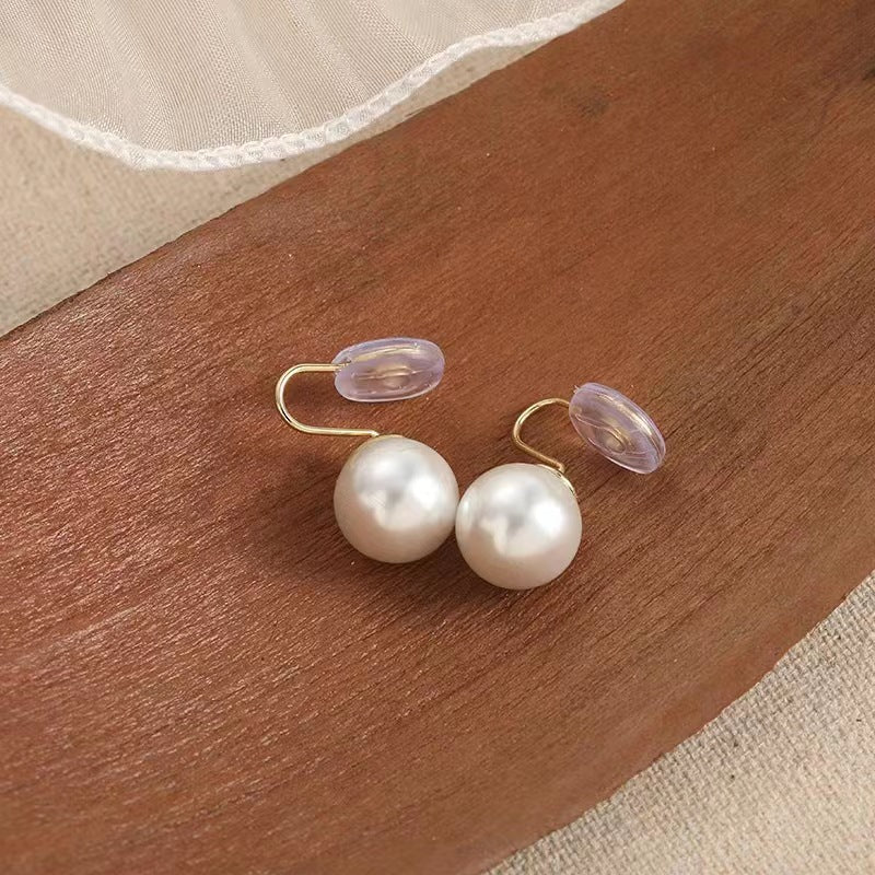 Yuan Strong Light Single Perfect Circle Earrings