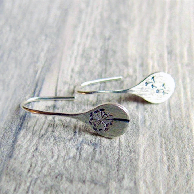 Flower Asymmetric Design Sense Mori Style Graceful Ear Hook