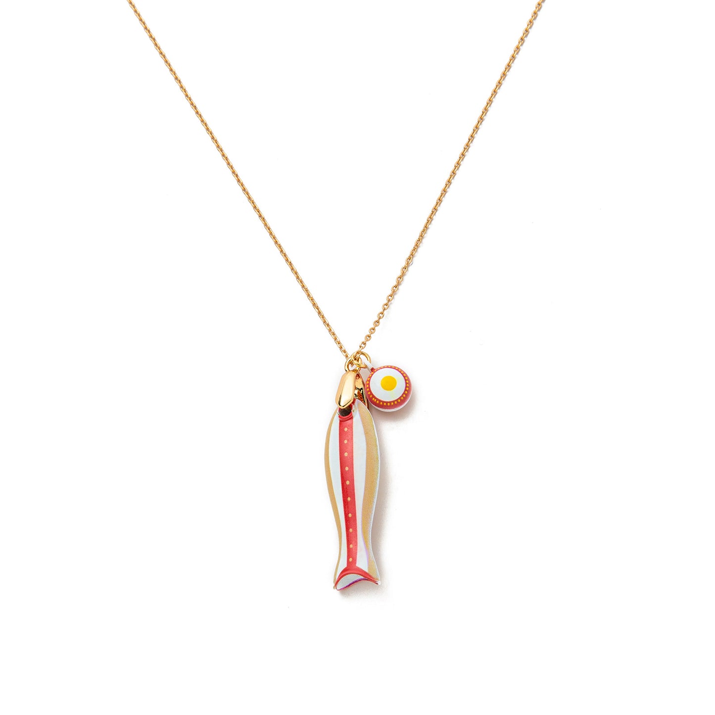 Polka Dot Double-sided Handmade Summer Vacation Necklaces