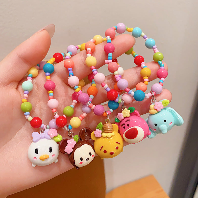 Women's Cartoon Little Good-looking Beaded Suit Cute Bracelets