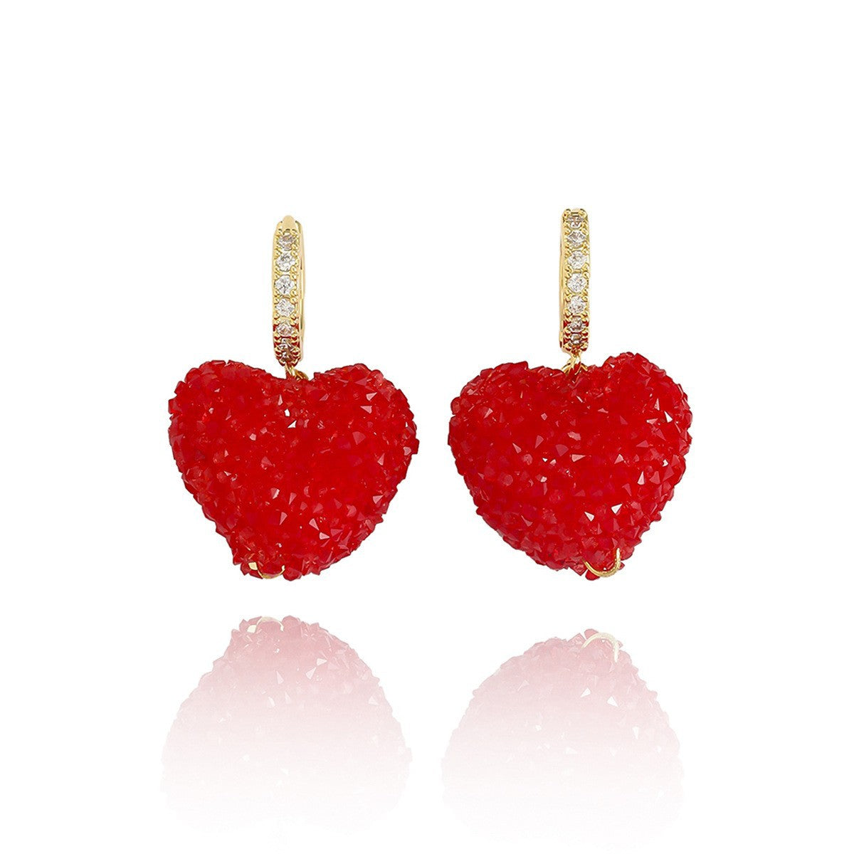 Female Style Fashion Temperamental Minority Design Simple Flower Earrings