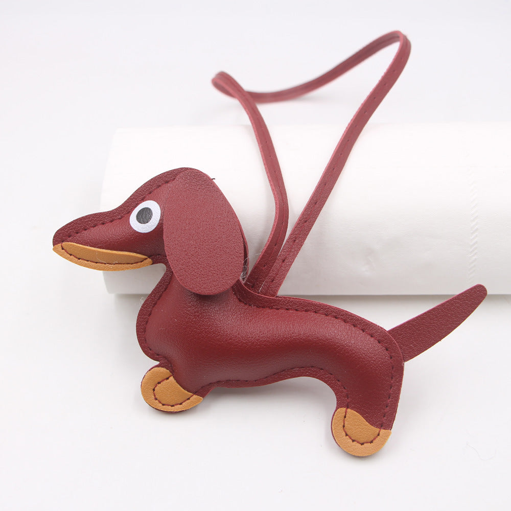 Sausage Dog Carrying Strap Handbag Cell Phone Hanging Ornaments