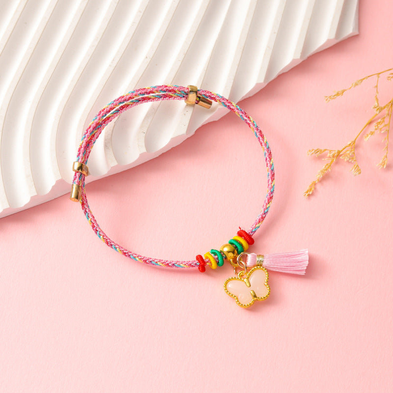 Children's Hundred Dragon Boat Festival Colorful Braided Rope Batches Of Goods Bracelets