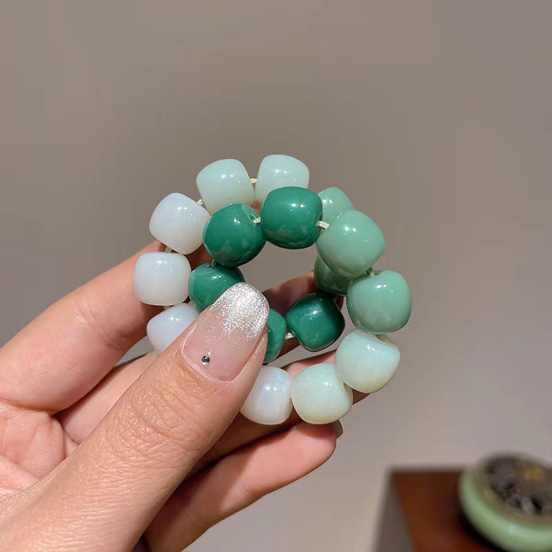 Luminous Imitation Bodhi Gradient Color Hand Toy Pliable Temperament Bracelets