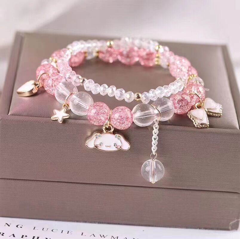 Clear Cute Sweet Soft For Crystal Bracelets