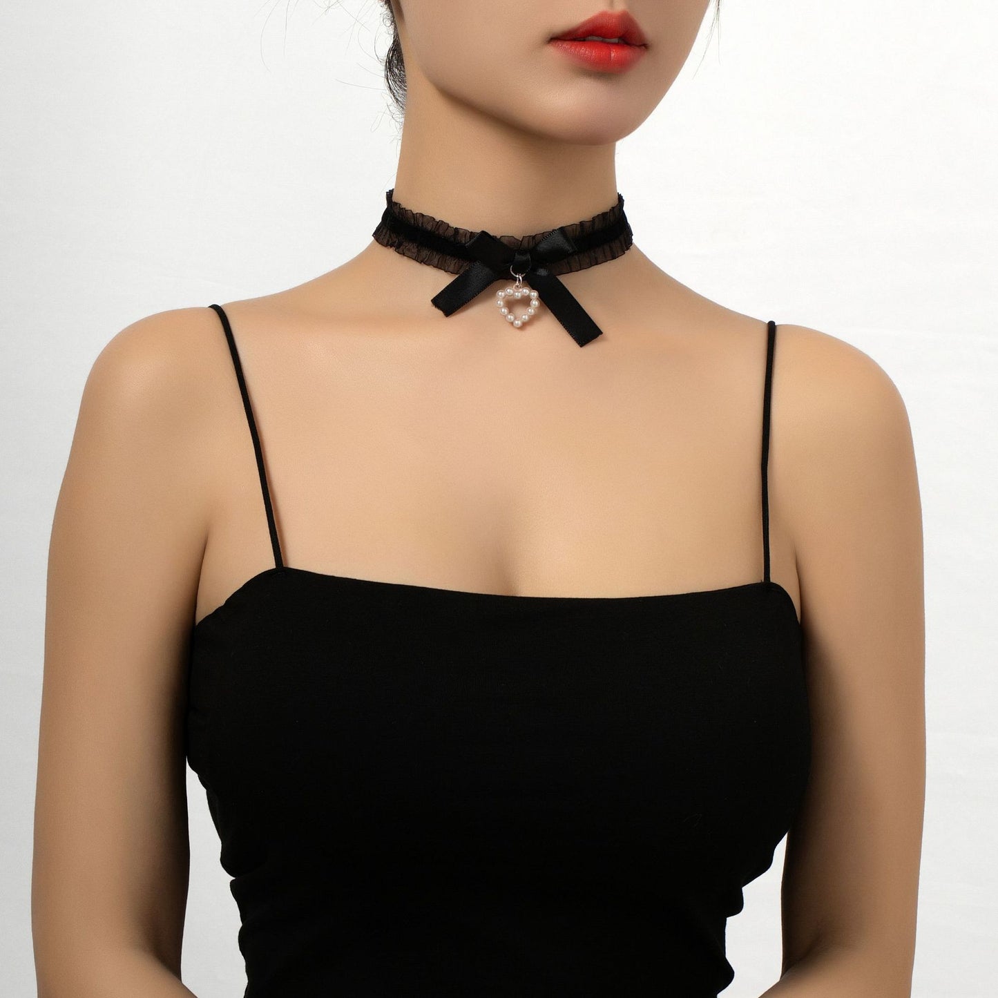 Korean Style Pure Desire Cute Bow Necklaces