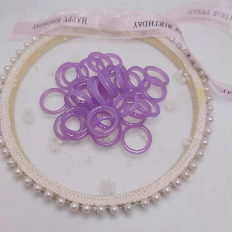 Female Single Material Sticky Accessory International Trade City Ring