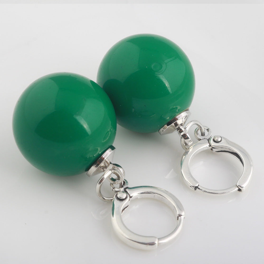 Anime Peripheral Dragon Ball Super Black Fit Space-time Without Ear Earrings