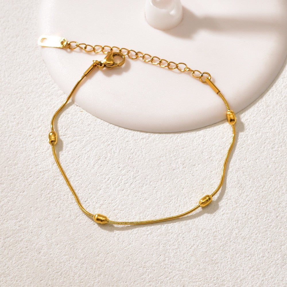 Women's Titanium Steel For Light Luxury Versatile Style Bracelets