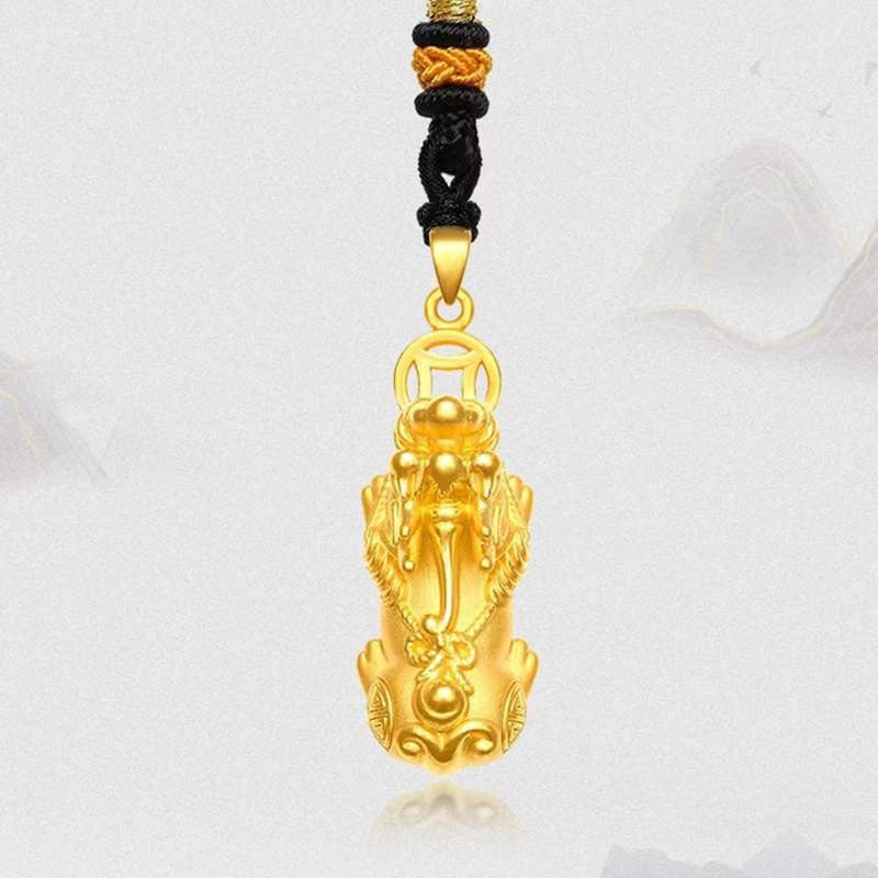 Men's National Fashion Domineering Thai Sier Retro Personalized Necklace