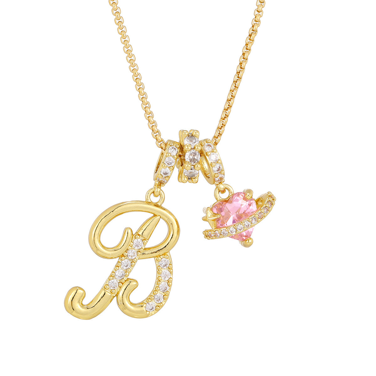 Dopamine English Letter Light Luxury Minority High Pendants