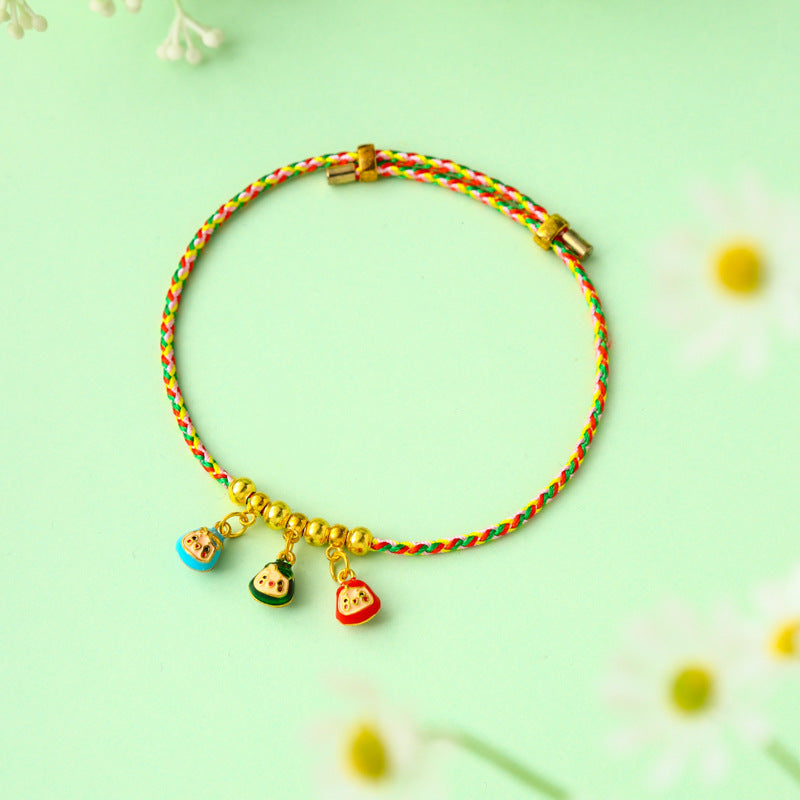 Children's Hundred Dragon Boat Festival Colorful Braided Rope Batches Of Goods Bracelets