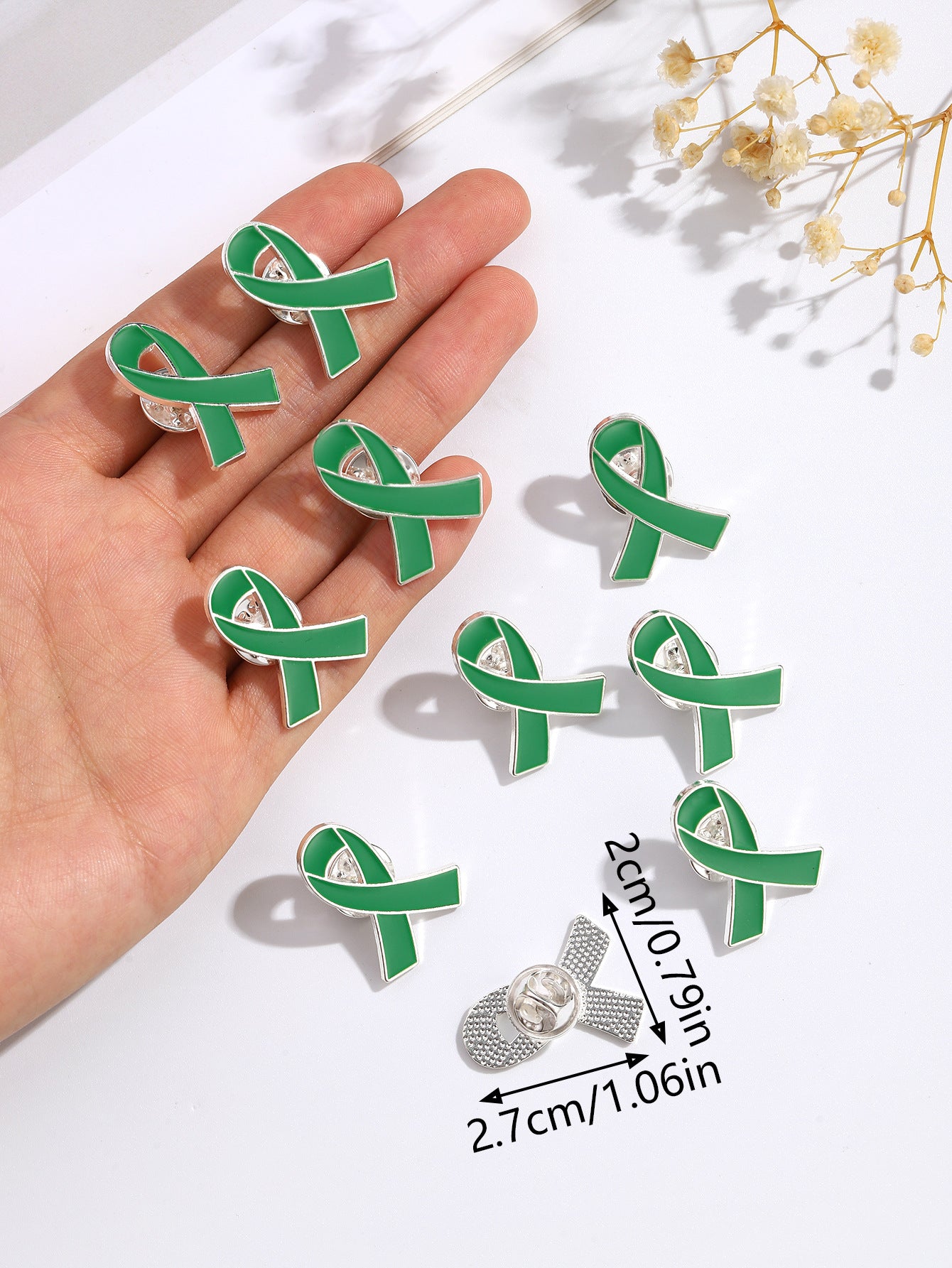 Activities Ribbon Brooch Marine Protection Concern Mental Brooches
