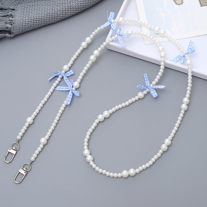 Phone Case Lanyard Handmade Beaded Bag Hanging Ornaments