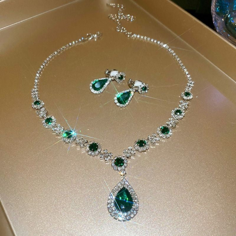 Easy Matching Fashionable Exquisite Clavicle Chain Jewelry Set