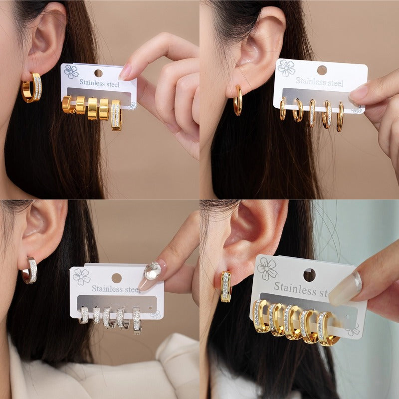 Simple Commute Fashion Temperament Wild High Sense Exquisite Versatile Design Rings