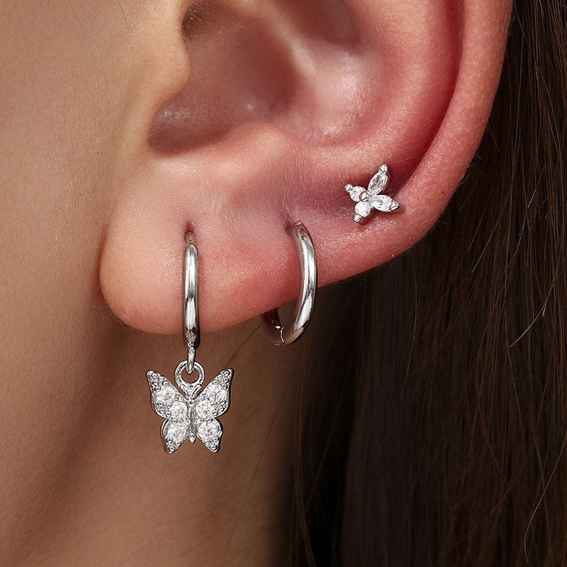 Women's Fashion Single Ear Suit Clip Graceful Rings