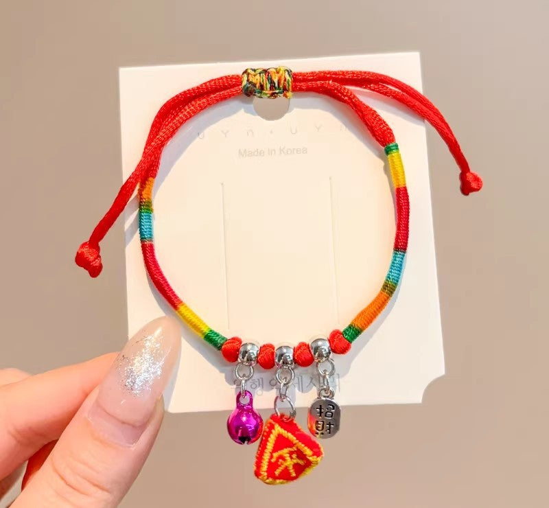 Dragon Boat Festival Colorful Rope Hand Woven Line Holiday Gift Bracelets