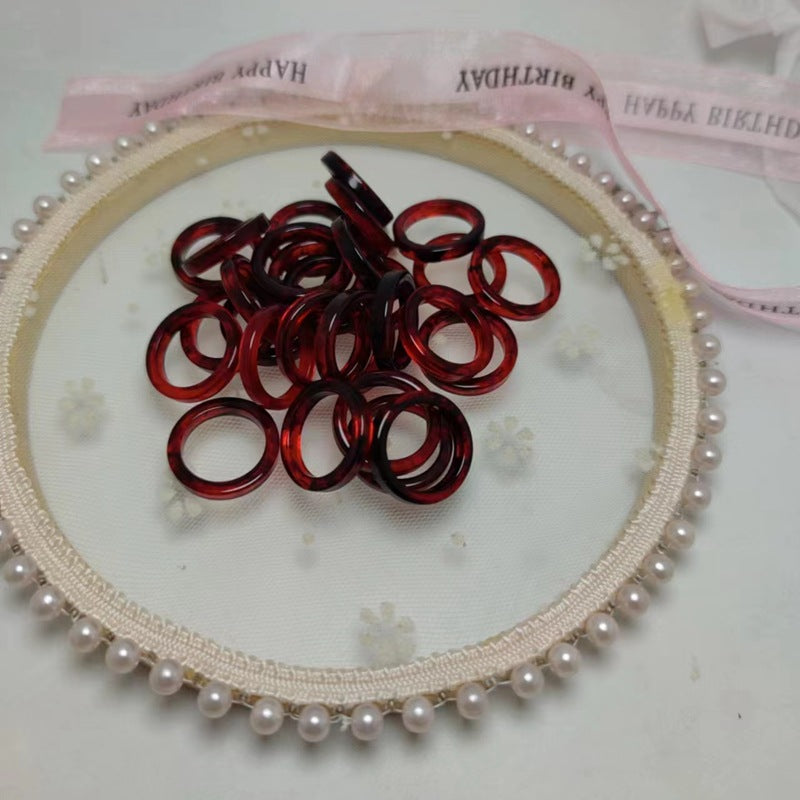 Female Single Material Sticky Accessory International Trade City Ring
