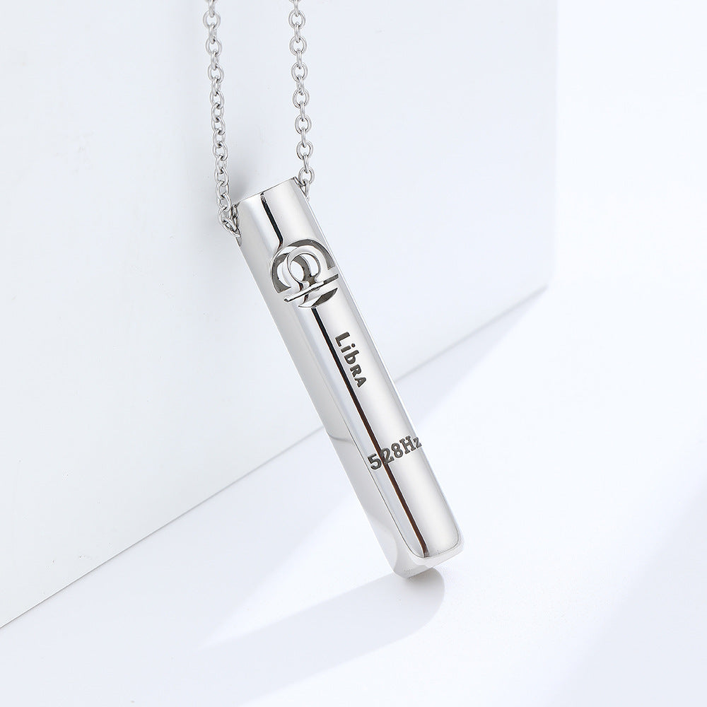 Emergency Rescue Whistle Constellation Meditation Anxiety Necklaces