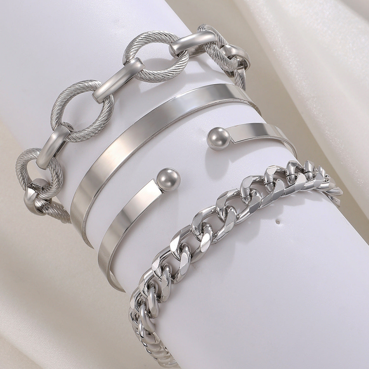 Trendy Alloy Combination Punk Hip Hop Bracelets