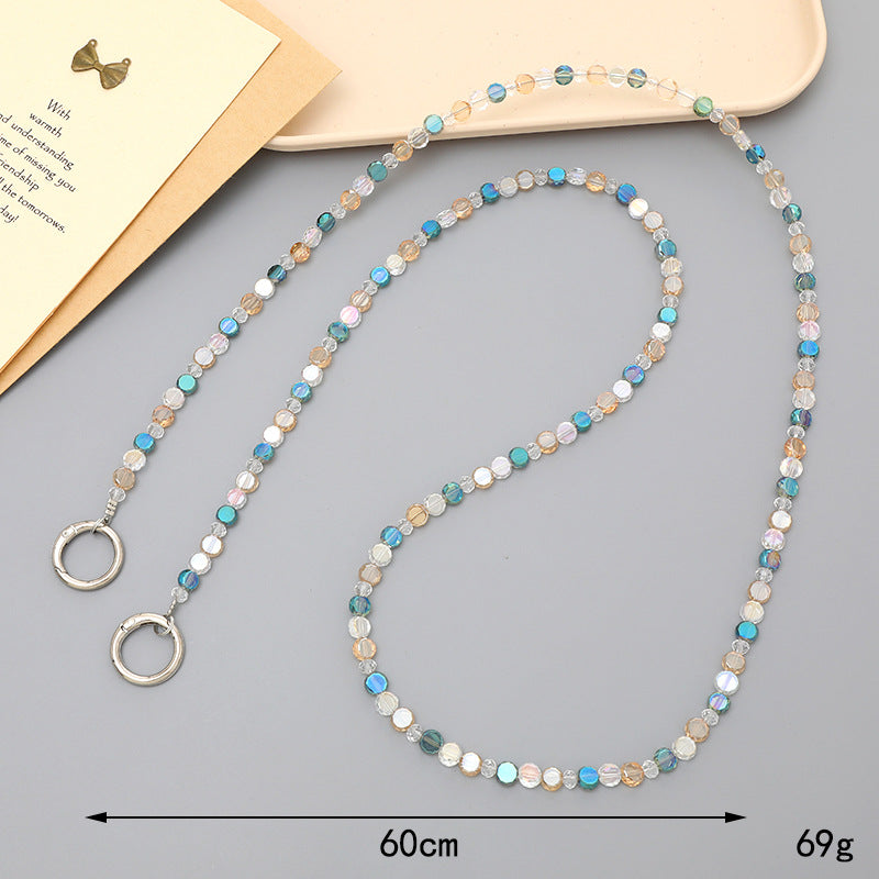 Phone Case Lanyard Handmade Beaded Bag Hanging Ornaments