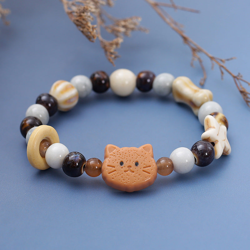 Stall Handmade Ceramic Pure Desire Wind Bracelet