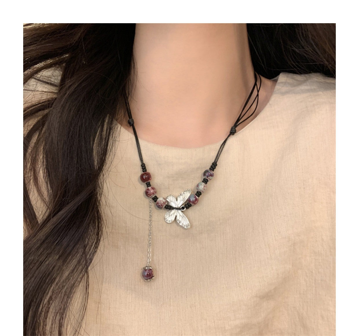 Women's Q. Ger Ethnic Style Retro Easy Matching Pendants