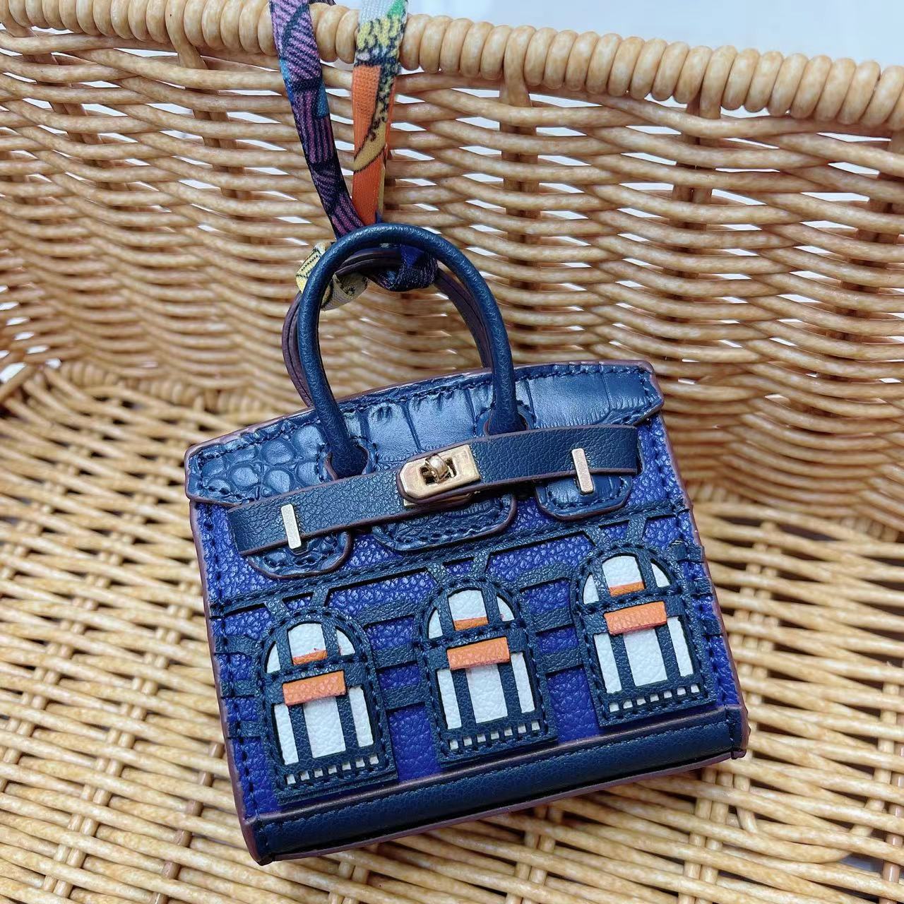 Mini Bag Window Small House Charm Hanging Ornaments