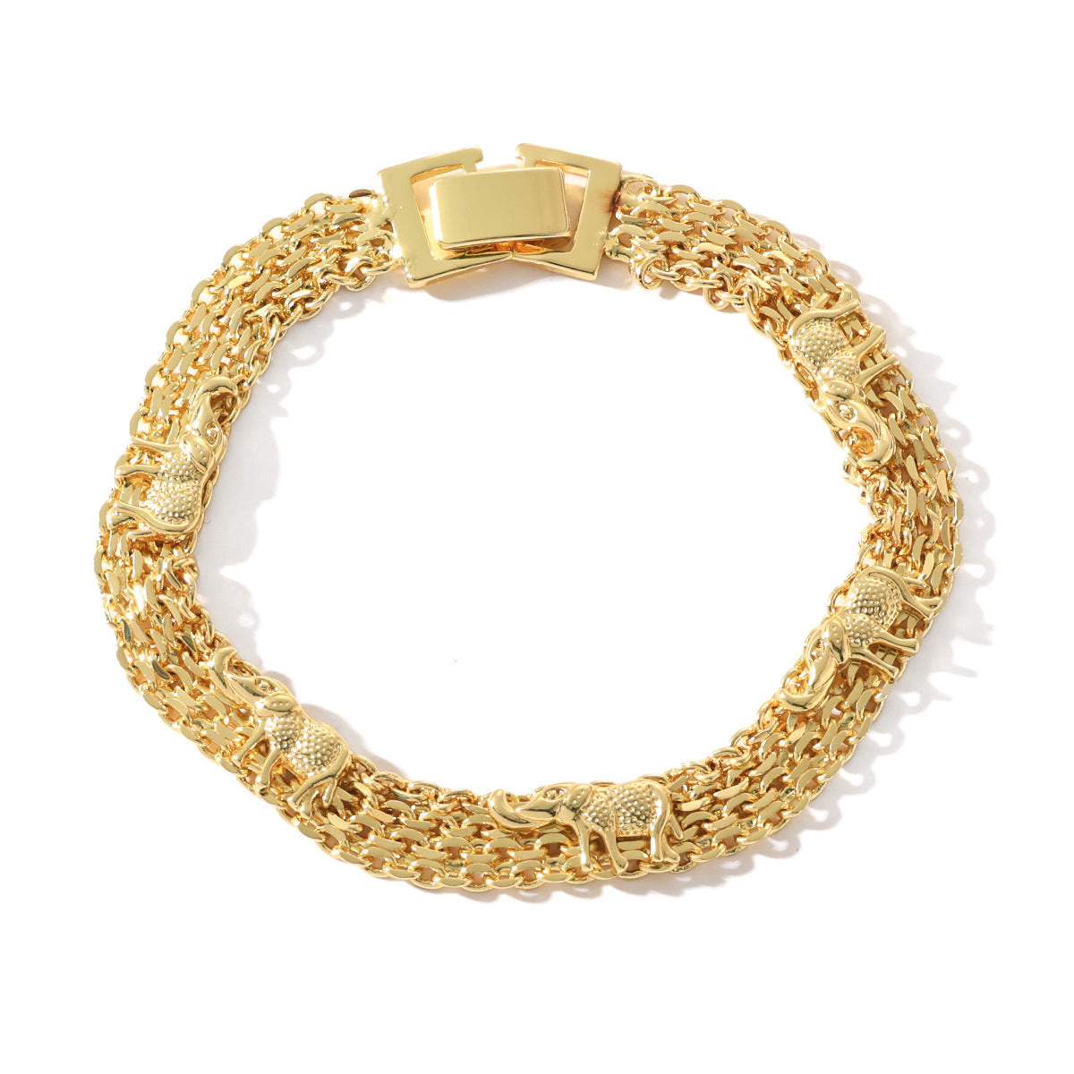 Bohemian Devil's Eye Elephant Female Cartoon Fun Bracelet