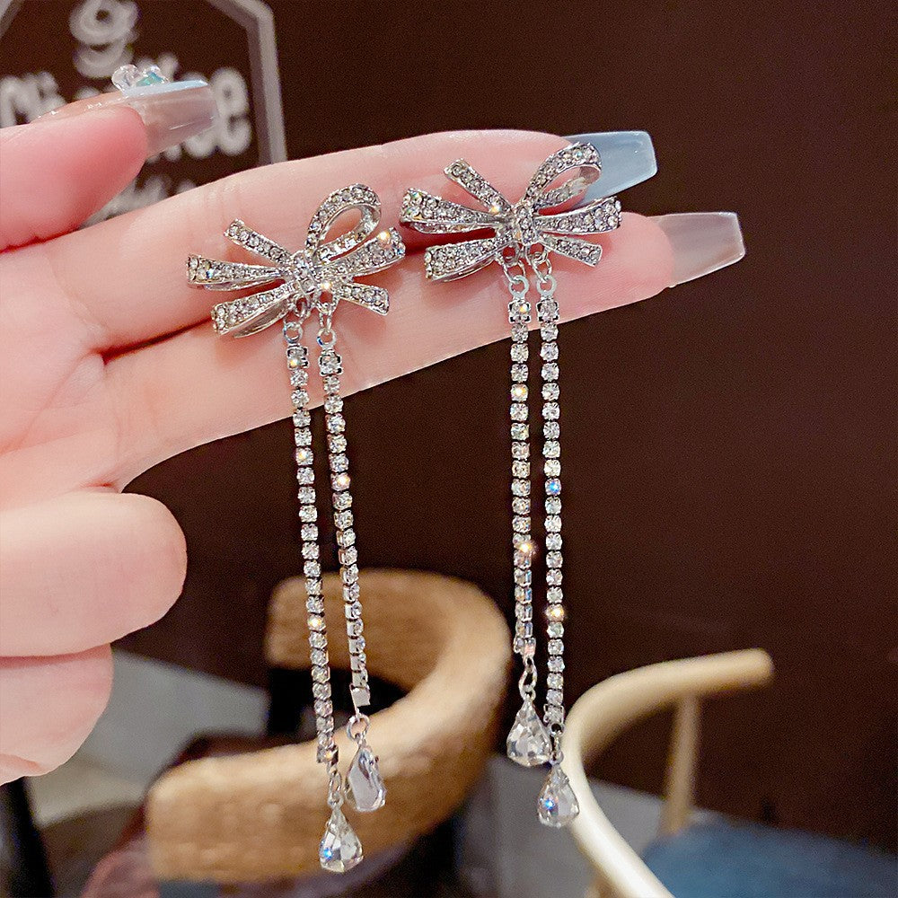 Needle Korean Style Light Luxury Exaggerated Geometric Earrings